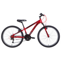 Велосипед 24" Discovery RIDER 2021 (красный)