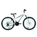 Велосипед 24" Discovery RIDER 2020 (біло-червоний із сірим)