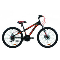 Велосипед 24" Discovery RIDER DD 2020 (черно-красный)