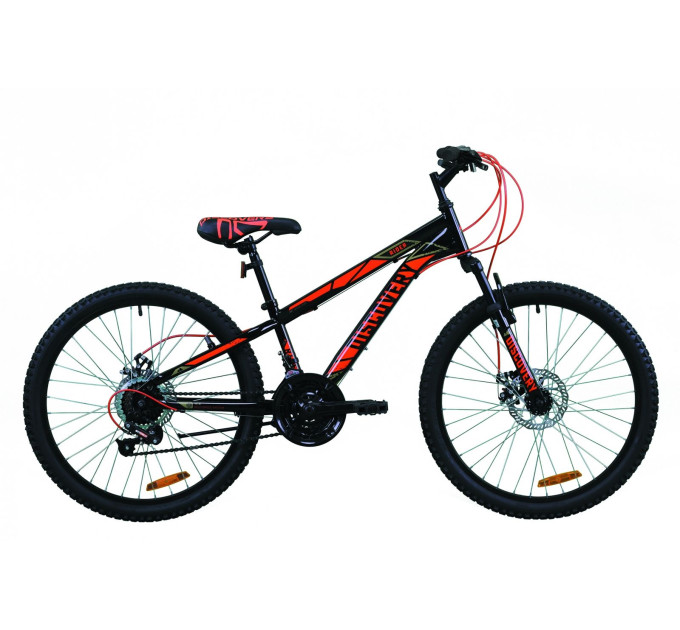 Велосипед 24" Discovery RIDER DD 2020 (черно-красный)
