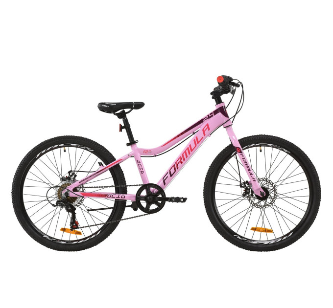 Велосипед 24" Formula ACID DD 2020 (розово-красно-фиолетовый)