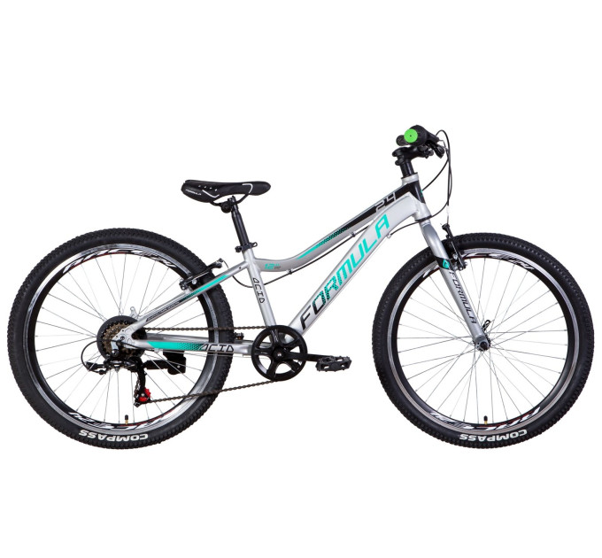 Велосипед 24" Formula ACID 1.0 Vbr 2021 (красно-серый с черным)
