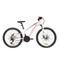 Велосипед 24" Formula BLACKWOOD 1.0 2020 (біло-фіолетовий з блакитним)