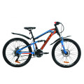 Велосипед 24" Formula BLAZE DD 2020 (черно-бирюзовый)