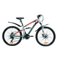 Велосипед 24" Formula BLAZE DD 2020 (серо-черный с красным)