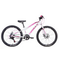 Велосипед 24" Formula FOREST DD 2021 (біло-малиновий)