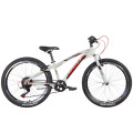 Велосипед ST 24" Formula FOREST Vbr 2022 (сіро-червоний)