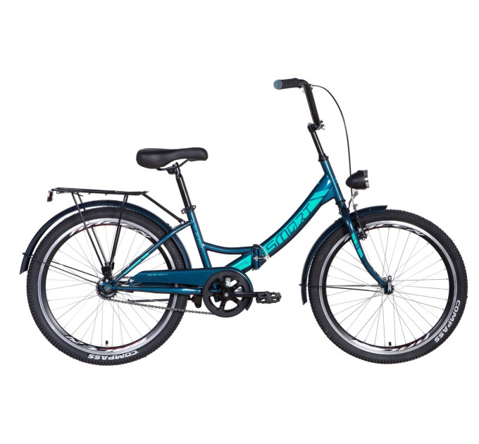 Велосипед 24" Formula SMART з ліхтарем 2021 (малахітовий)
