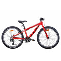 Велосипед 24" Leon JUNIOR 2021 (красный)
