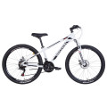 Велосипед 26" Discovery BASTION 2021 (біло-чорний)