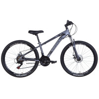 Велосипед 26" Discovery BASTION 2021 (серо-черный)