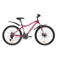 Велосипед 26" Discovery KELLY DD 2020 (фиолетово-розовый)