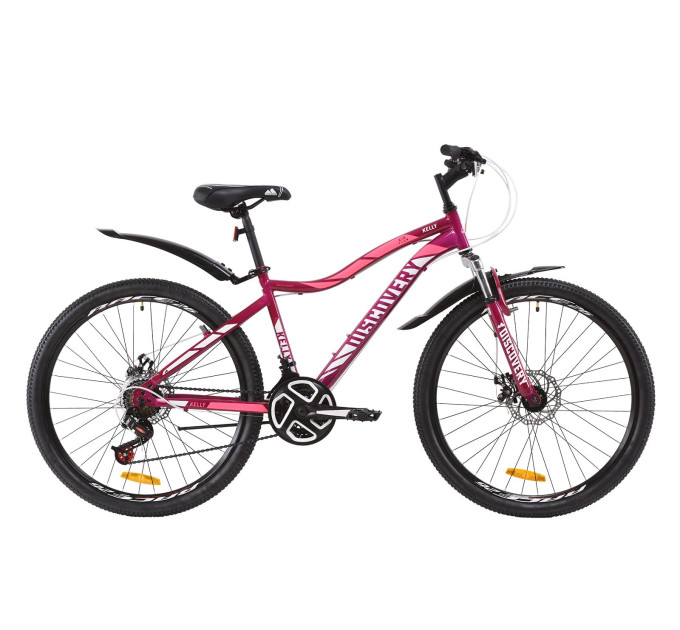Велосипед 26" Discovery KELLY DD 2020 (фиолетово-розовый)