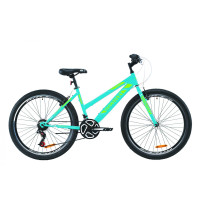 Велосипед 26" Discovery PASSION 2020 (голубой с зеленым)