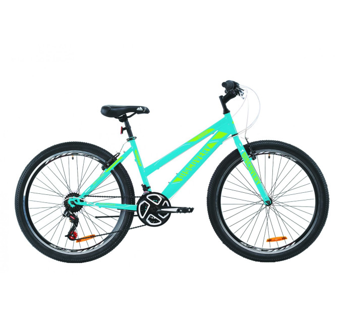 Велосипед 26" Discovery PASSION 2020 (блакитний із зеленим)
