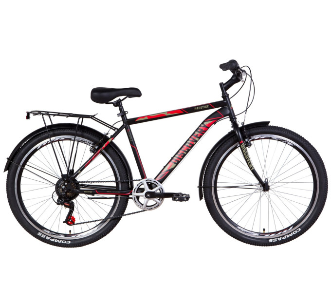 Велосипед 26" Discovery PRESTIGE MAN 2021 (антрацитовий)