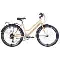 Велосипед 26" Discovery PRESTIGE WOMAN 2021 (бежевый)