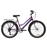 Велосипед 26" Discovery PRESTIGE WOMAN 2020 (антрацитово-синий)