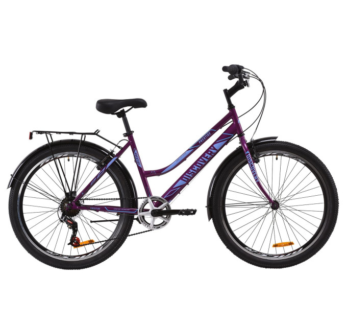 Велосипед 26" Discovery PRESTIGE WOMAN 2020 (фіолетовий)