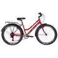 Велосипед 26" Discovery PRESTIGE WOMAN 2021 (рубіновий)