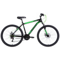 Велосипед 26" Discovery RIDER DD 2021 (чорно-зелений)