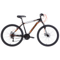 Велосипед 26" Discovery RIDER DD 2021 (черно-оранжевый)