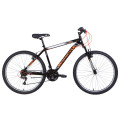 Велосипед 26" Discovery RIDER 2021 (чорно-жовтогарячий)