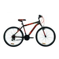 Велосипед 26" Discovery RIDER 2020 (черно-красный)