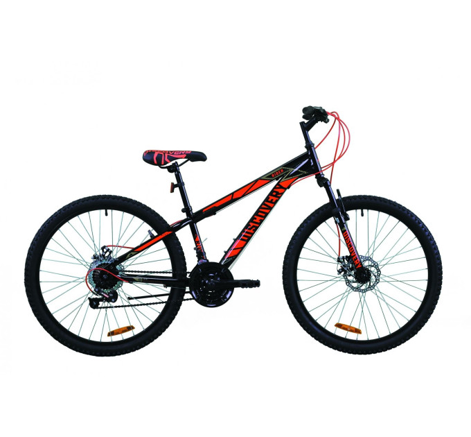 Велосипед 26" Discovery RIDER DD 2020 (черно-красный)
