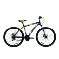 Велосипед 26" Discovery RIDER DD 2020 (черно-салатно-серый)