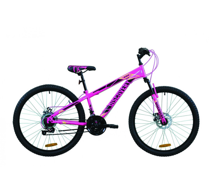 Велосипед 26" Discovery RIDER DD 2020 (салатно-малиновый)