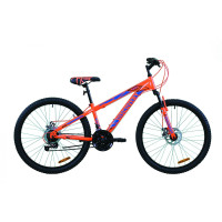 Велосипед 26" Discovery RIDER DD 2020 (оранжево-синий)
