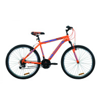 Велосипед 26" Discovery RIDER 2020 (оранжево-синий)