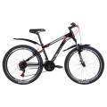Велосипед 26" Discovery TREK 2021 (черно-красный)