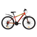 Велосипед 26" Discovery TREK DD 2020 (червоно-чорний із салатовим)