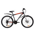 Велосипед 26" Discovery TREK DD 2020 (сине-оранжевый )