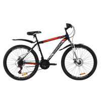 Велосипед 26" Discovery TREK DD 2020 (сине-оранжевый )