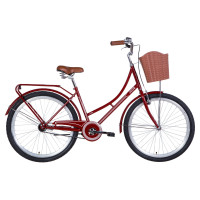 Велосипед 26" Dorozhnik JADE 2021 (бордовий)