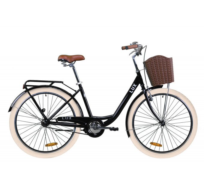 Велосипед 26" Dorozhnik LUX 2020 (чорний)