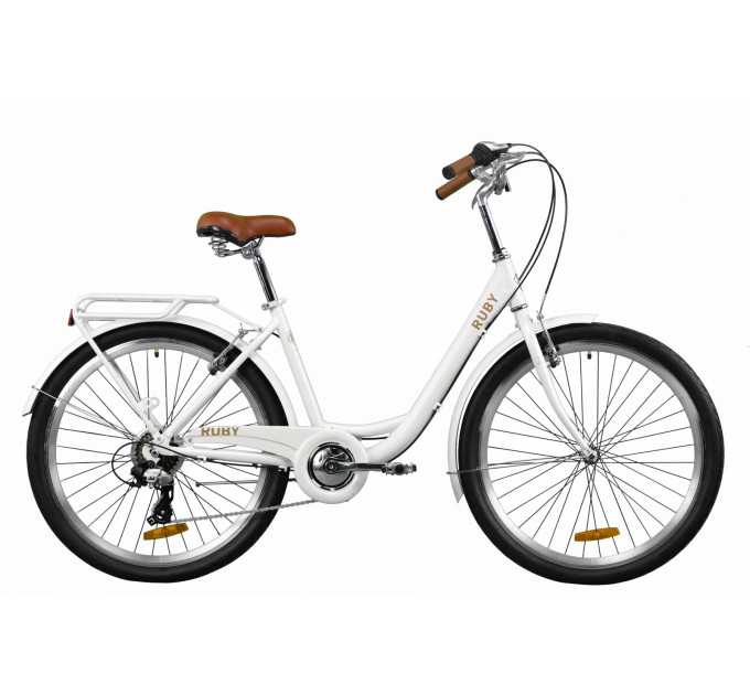 Велосипед 26" Dorozhnik RUBY 2020 (білий)