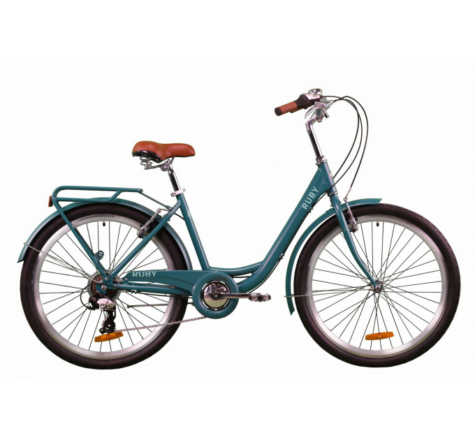 Велосипед 26" Dorozhnik RUBY 2020 (смарагдовий)