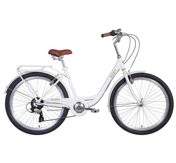 Велосипед 26" Dorozhnik RUBY 2021 (білий)