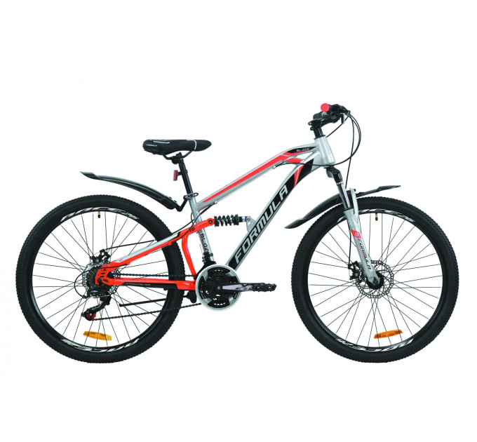 Велосипед 26" Formula BLAZE 2020 (оранжево-бирюзовый с черным)