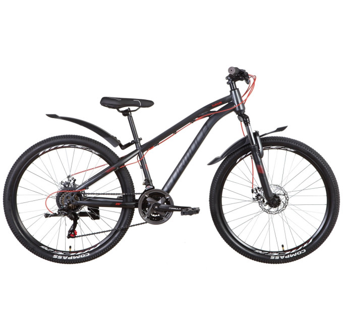 Велосипед ST 26" Formula DAKAR AM DD з крилом Pl 2022 (коричневий)