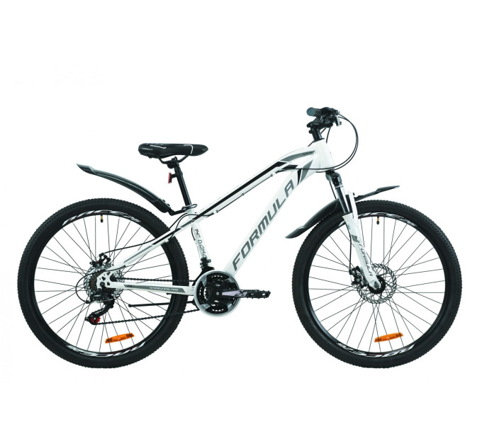 Велосипед 26" Formula DAKAR DD 2020 (біло-чорний)