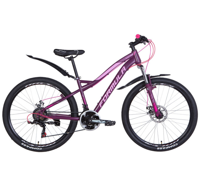Велосипед 26" Formula ELECTRA DD 2021 (сливовый)