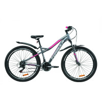 Велосипед 26" Formula ELECTRA 2020 (антрацитово-білий з рожевим) Велосипед 26" Formula ELECTRA 2020 (антрацитово-білий з рожевим)