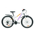 Велосипед 26" Formula ELECTRA 2020 (біло-фіолетовий з помаранчевим)