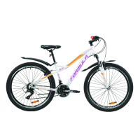 Велосипед 26" Formula ELECTRA 2020 (біло-фіолетовий з помаранчевим) Велосипед 26" Formula ELECTRA 2020 (біло-фіолетовий з помаранчевим)