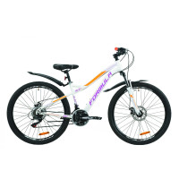 Велосипед 26" Formula ELECTRA DD 2020 (біло-фіолетовий з помаранчевим) Велосипед 26" Formula ELECTRA DD 2020 (біло-фіолетовий з помаранчевим)